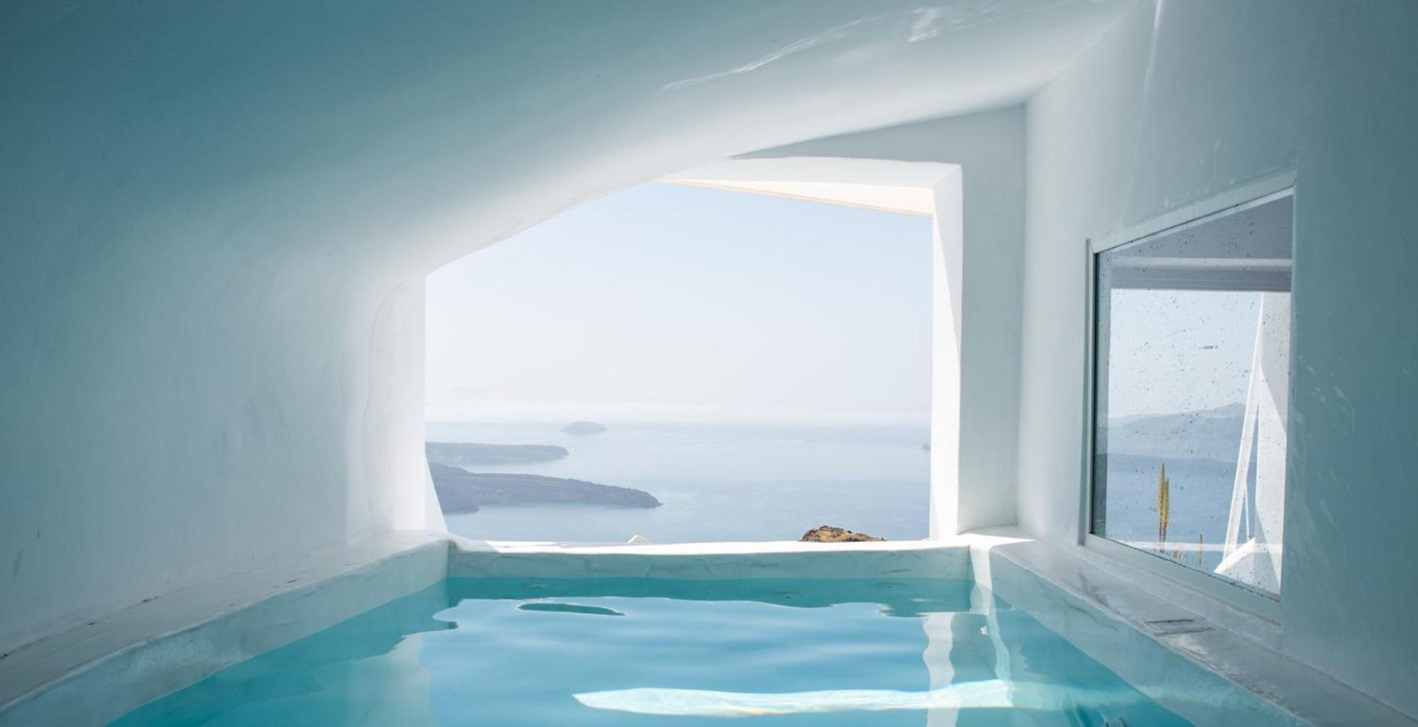 Heavens Edge Hotell Imerovigli  Exteriör bild