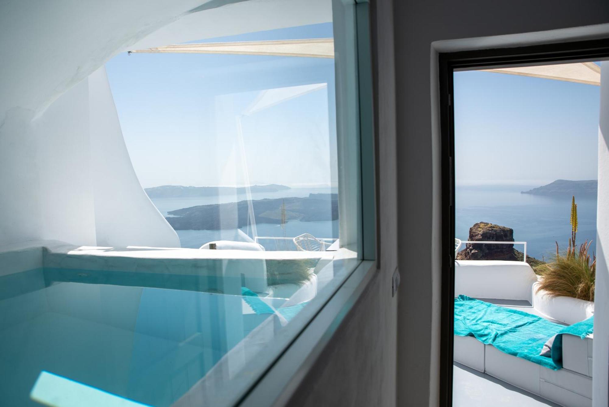 Heavens Edge Hotell Imerovigli  Exteriör bild