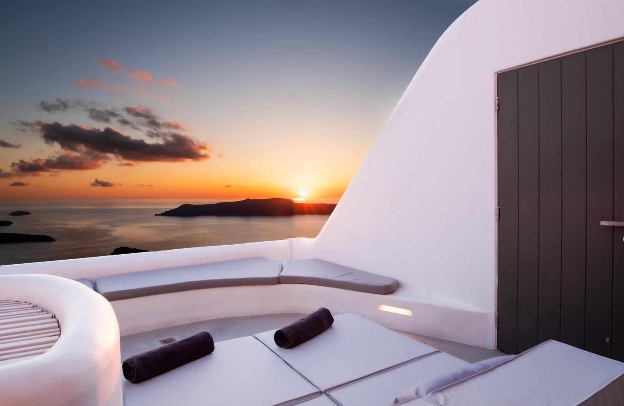 Heavens Edge Hotell Imerovigli  Exteriör bild