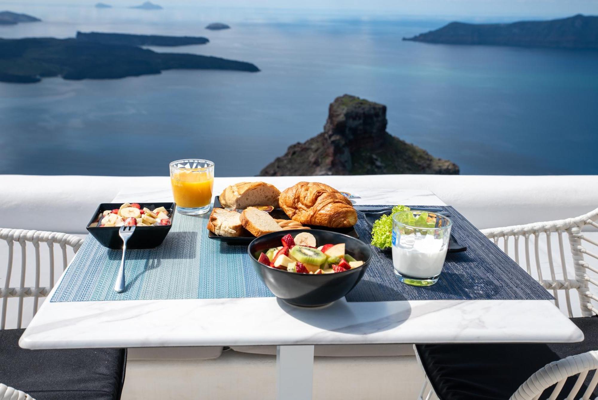 Heavens Edge Hotell Imerovigli  Exteriör bild