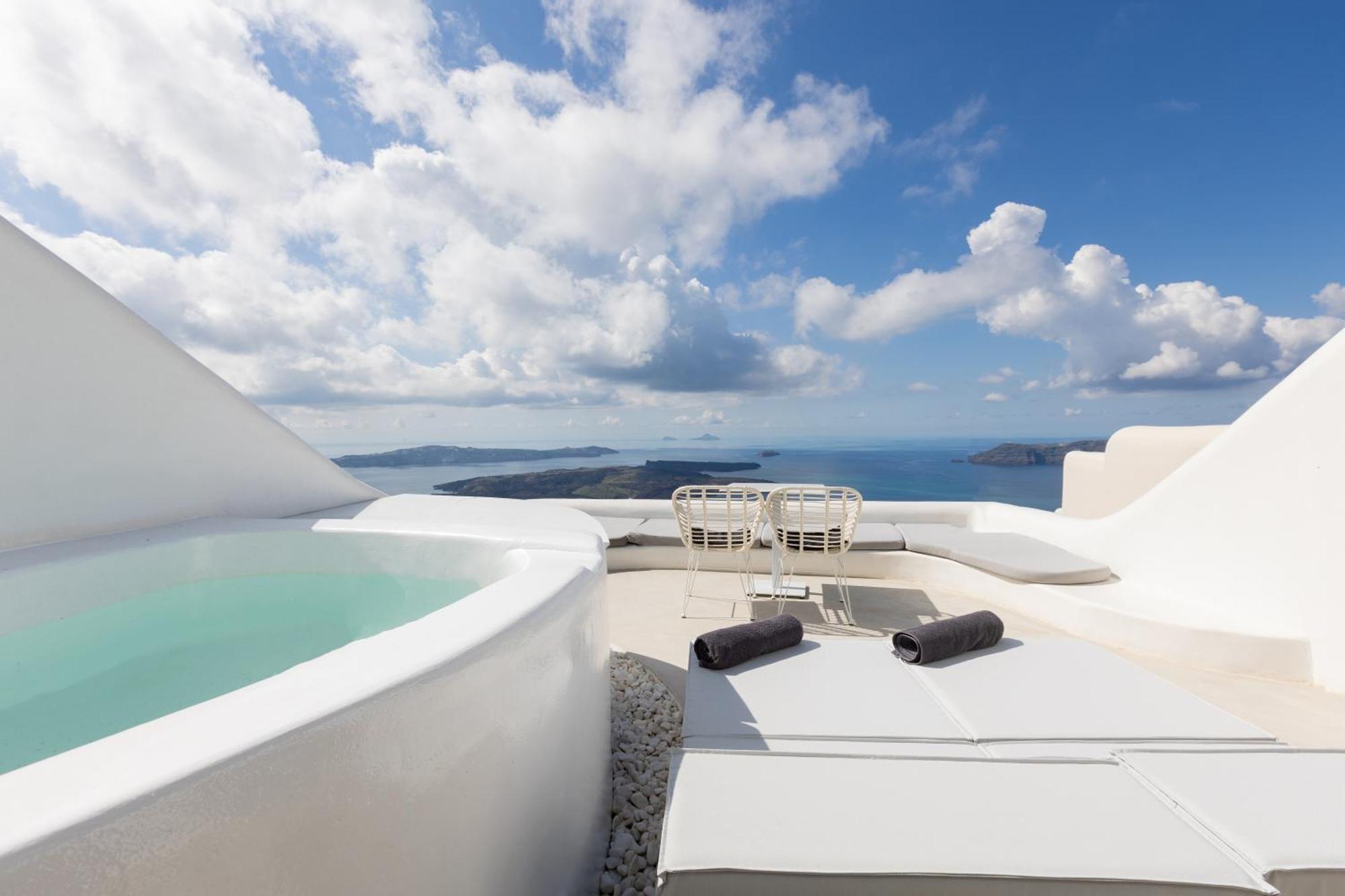 Heavens Edge Hotell Imerovigli  Exteriör bild