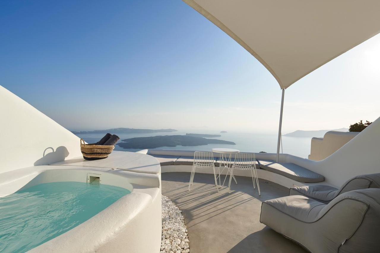Heavens Edge Hotell Imerovigli  Exteriör bild